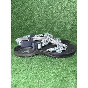 Chaco ZX1 Classic Outdoor Hiking Sandals Strappy Black Blue Womens Size 7 EUR 38